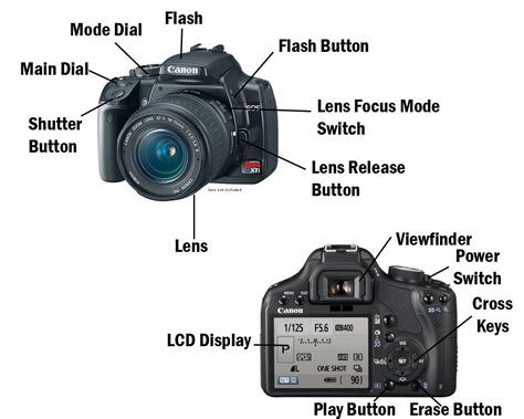 Diagram of a basic camera
