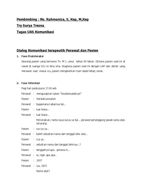 Dialog dan Komunikasi