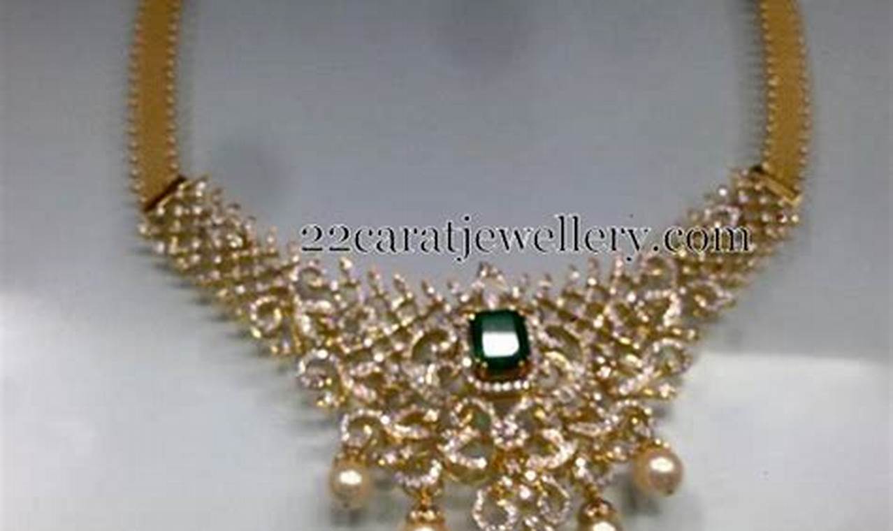 Diamond Necklace For 5 Lakhs