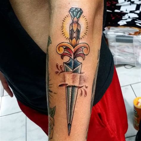 Diamond Dagger Tattoo