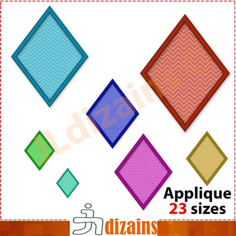 Diamond Design Applique Pattern Jesse C. Mault
