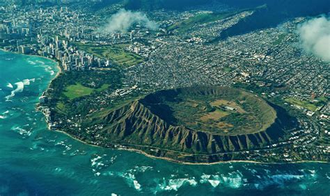 Diamond Head from above