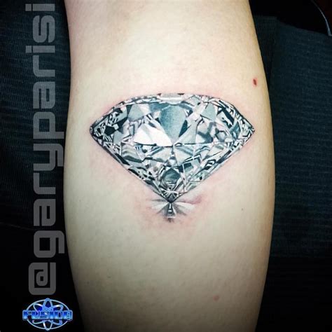 My diamond in the rough tattoo the artist did a beautiful