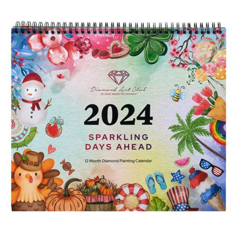 Diamond Painting Calendar 2024