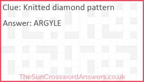 Diamond Pattern Crossword