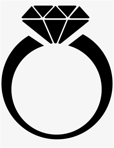 Shine Bright Like a Diamond with a Stunning Diamond Ring SVG Design - Add a Touch of Glamour to Your Next Project!
