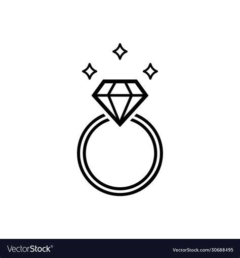 Diamond Ring: Symbol of symmetry and love