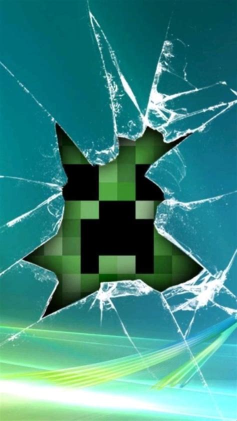 Diamond Wallpaper Creeper Minecraft