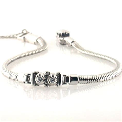 Diamond add a link bracelet personalization