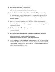 Understanding Diane's Experiment Worksheet Answers