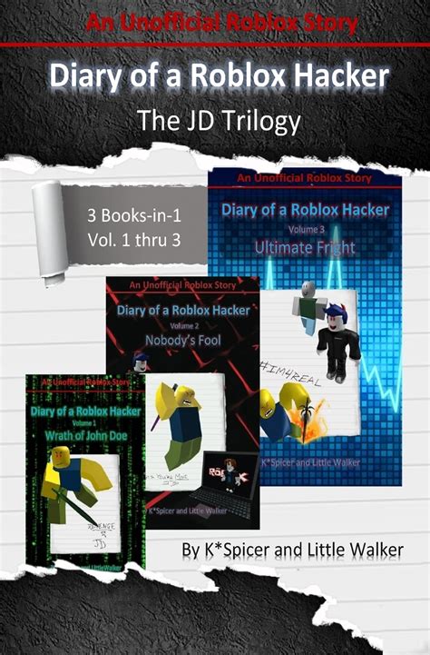 Diary of a Roblox Hacker - The JD Trilogy: 3 Books In 1 (Roblox 