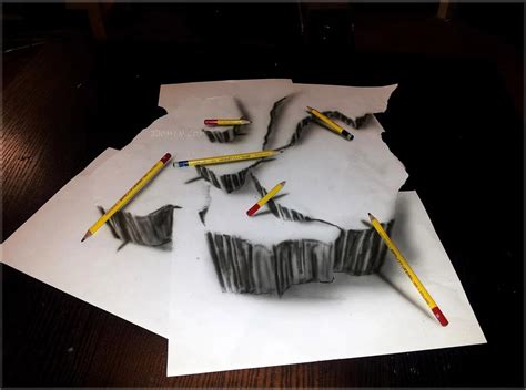 Dibujos 3d En Papel Como Dibujar un Corazon de Piedra 3D - Arte 3D en Papel - YouTube