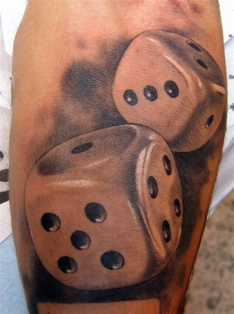 Pin by Kimberly Candy on TATTOOS R US Dice tattoo, Money