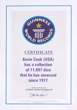 DiceCollector.com - Guinness Claim Information