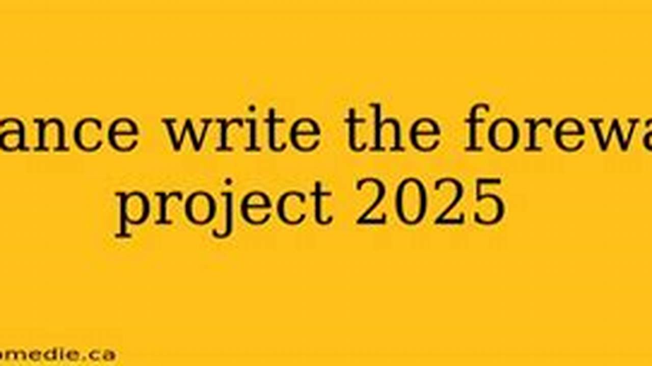 Did Jd Vance Help Write Project 2025 Project