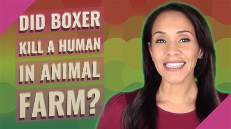 Did Boxer Kill A Human In Animal Farm