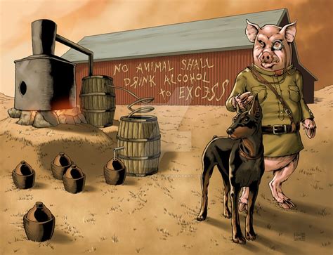 Did The Animals Drink Alcohol In Animal Farm