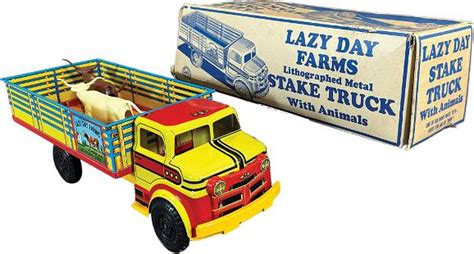 Did The Marx Lazy Farm Dairy Truck Come With Animals