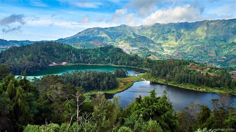 Dieng Plateau Landscape