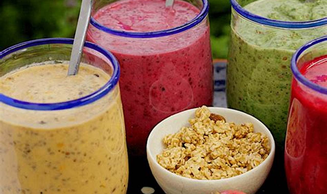 Diet Smoothie Meal Replacement