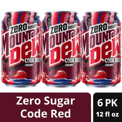 Diet Code Red Mountain Dew