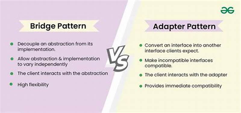 Difference Between Bridge And Adapter Pattern