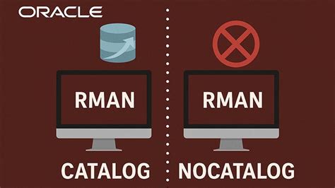 Difference Between Catalog And Nocatalog In Rman