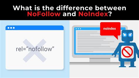 Difference Between Nofollow and Noindex