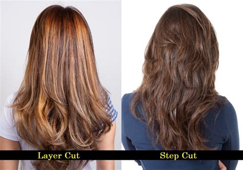 Difference Between Step Cut And Layer Cut Hairstyle 17 With