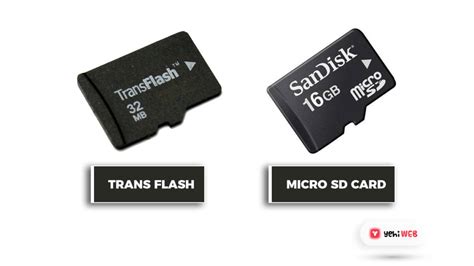 Difference Between TF (TransFlash) and microSD Cards