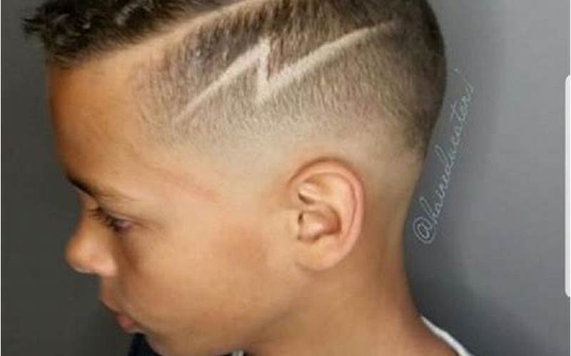 Different Variations Of The Lightning Bolt Haircut
