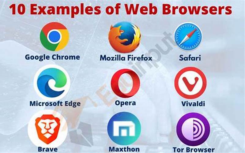 Different Web Browsers