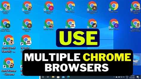 Different Browsers, Different Accounts &amp; Customizations