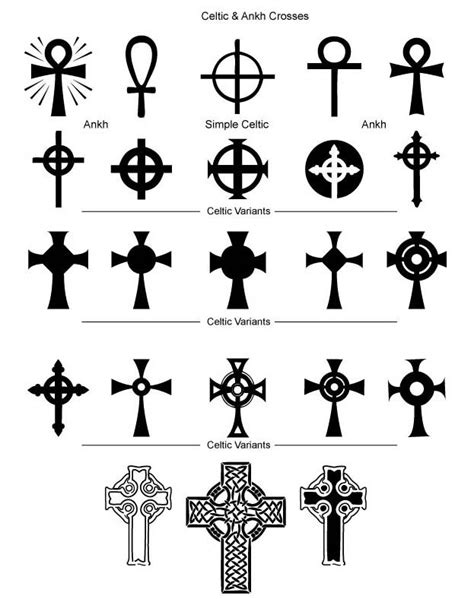 90 DIFFERENT STYLES OF MAKING A CROSS TATTOO