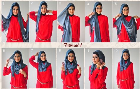 Different Easy Hijab Styles Step By Step