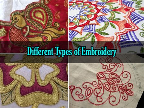 Different Embroidery Styles