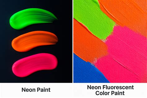 Different Paint Formulas: Enamel vs. Fluorescent
