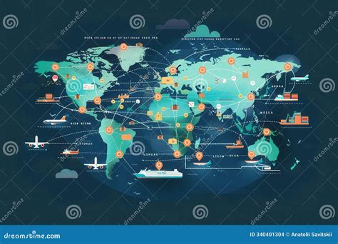 Different Routes on a Map