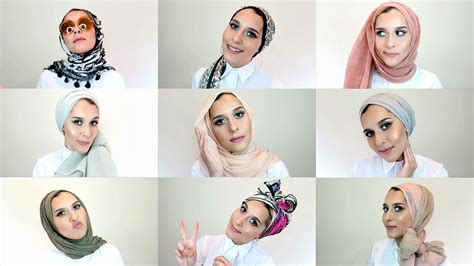Different Styles Of Hijab