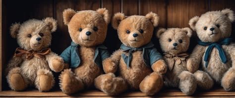 Different Styles of Teddy Bears