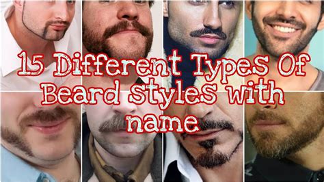 Different Types Of Beards And Their Names