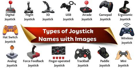 Different Types Of Computer Joystick