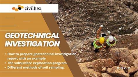 Different Types Of Geotechnical Investigation