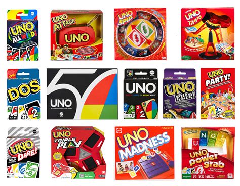 Different Types Of Uno Cards