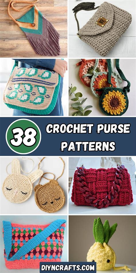 Different Types of Crochet Purse Patterns