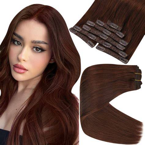 Different Types of Dark Auburn Hair Extensions