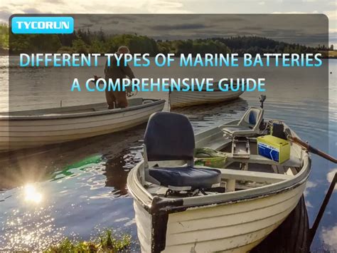 Different Types of Marine Batteries