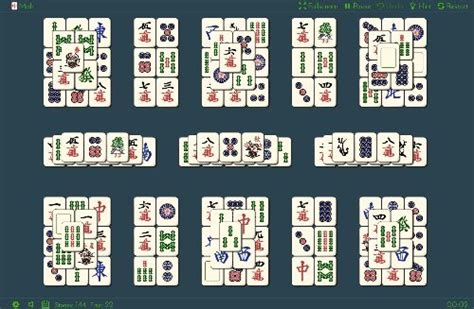 Different Variations of Mahjong