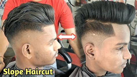 Different Variations of the Slope Hairstyle