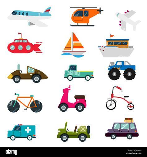 Different transport methods
